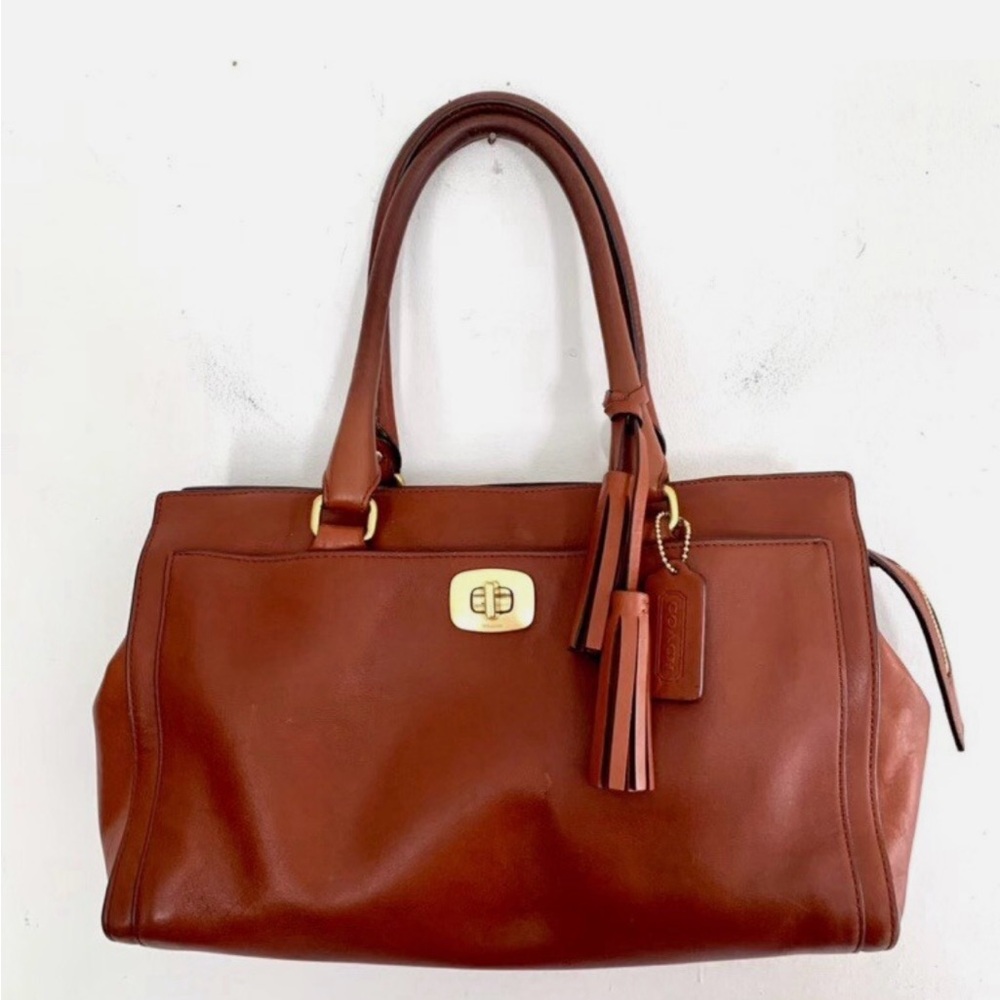 Coach Vintage Large Legacy Chelsea - Rare- Cognac/British Tan